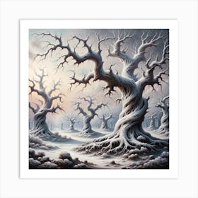 Dead Trees Art Print