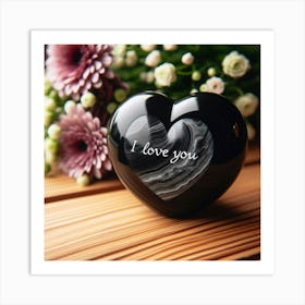 I Love You Art Print