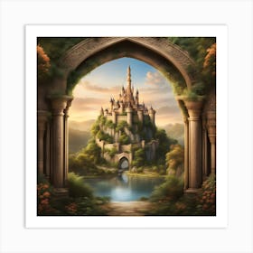 Fairytale Castle Art Print