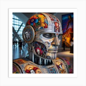 Robot Art Print