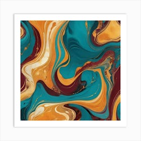 Abstract Painting 6 Art Print