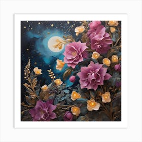 Foxglove 5 Art Print