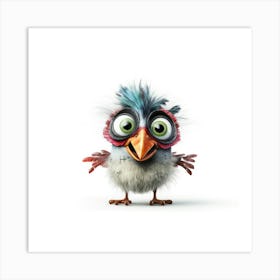 Angry Bird Art Print