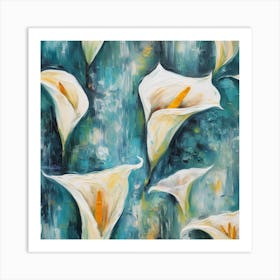 Flower of Calla lilies 1 Art Print