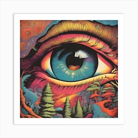 The Eye Art Print