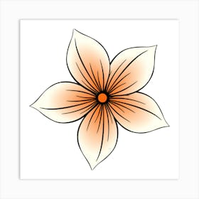 Hibiscus Flower 9 Art Print