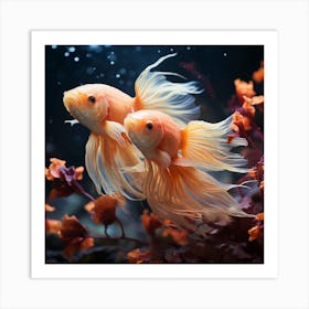 Siamese Catfish 1 Art Print