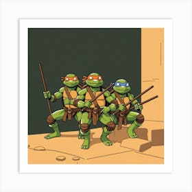 Teenage Mutant Ninja Turtles Art Print