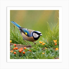 Blue Tit 20 Art Print