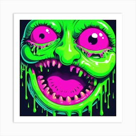 Splatter Painting Art Print