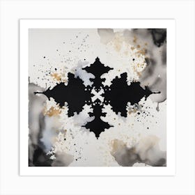 Ink Splat Art Print