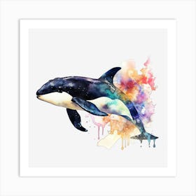 Orca Whale Poster