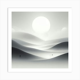 Abstract Landscape Art Print