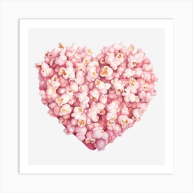 Heart Of Popcorn 10 Art Print