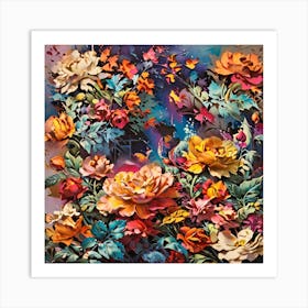 Floral Bouquet Art Print