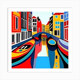 Amsterdam Canal 3 Art Print