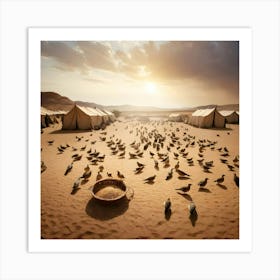 Desert Scene 1 Art Print