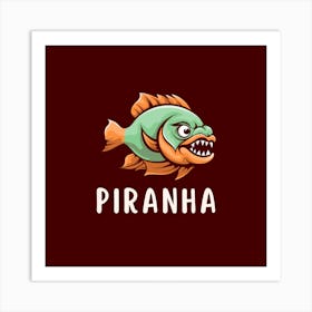 Piranha Art Print