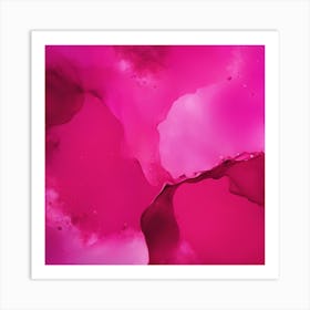 Abstract Minimalist Painting That Represents Duality, Mix Between Watercolor And Oil Paint, In Shade (25) Art Print