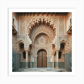 Entrance To The Mosque In Morocco46 Art Print