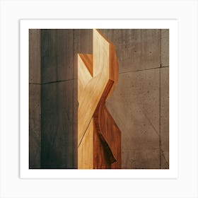 Abstract Sculpture Art Print