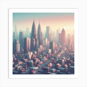 Cityscape 5 Art Print