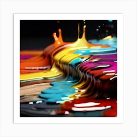 Abstract - Abstract Stock Videos & Royalty-Free Footage 3 Art Print