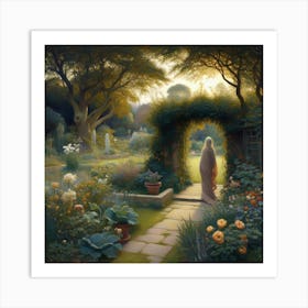 Gardener 4 Art Print