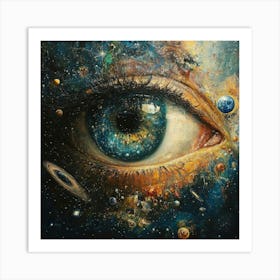 Eye Of The Universe Art 1 Art Print