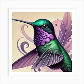 Hummingbird 21 Art Print