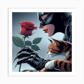 Catwoman Art Print