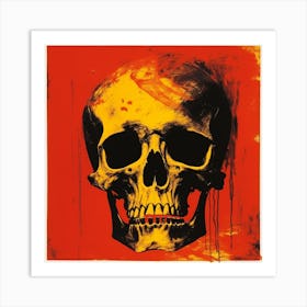 Skull 4 Art Print