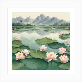 Chinese Art 314 Art Print