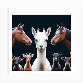 Llamas 4 Poster