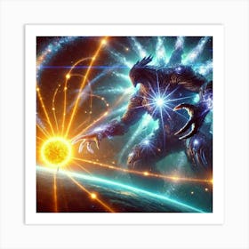 Galacton Solar Drain Art Print