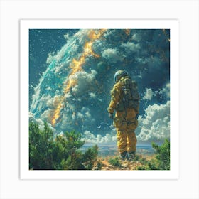 Space Explorer 1 Art Print