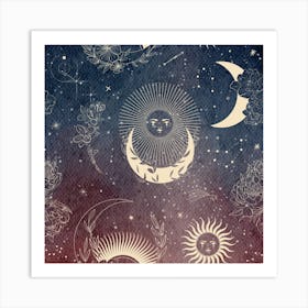 Galaxy Art Print 2 Art Print