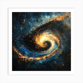 Spiral Galaxy Art 2 Art Print