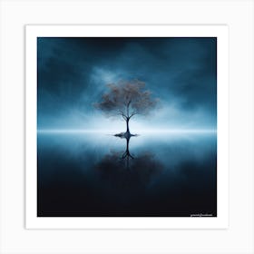 Lone Tree Art Print