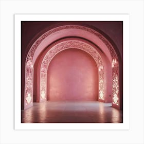 Pink Room - Pink Room Stock Videos & Royalty-Free Footage Art Print