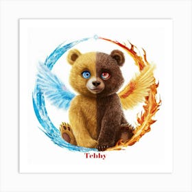 Teddy Bear 4 Art Print