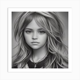 Black And White Portraits Art Print