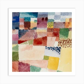 Landscape By Klee Art Print