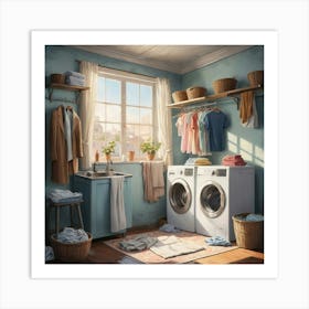 Laundry Room Art Print