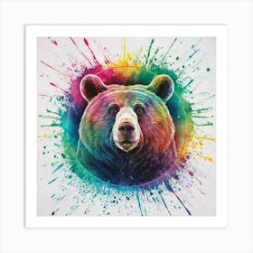 Bear Painting Art Print