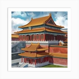 Forbidden City Art Print