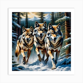 Prepared to hunt Art Print