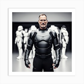 Steve Jobs In Star Wars Art Print