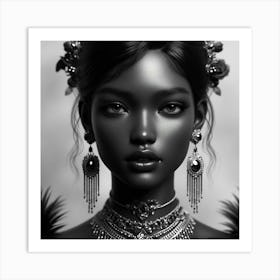 Black Beauty Art Print