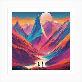 Mountain Landscape Art Print